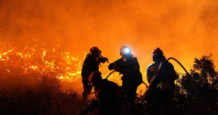 „Wildfire“ šluoja šiaurinį Atėnų priemiestį, gyventojai liepė evakuotis – Nacionalinis