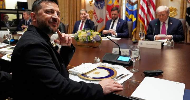 Zelenskis sako, kad Trumpo požiūris „teigiamas“, nepaisant naujausio Ukrainos pozicijos pasikeitimo – nacionalinės