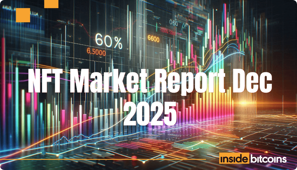 NFT pardavimai gruodį sumažėjo, +60 % nuo 2025 m. lapkričio mėn