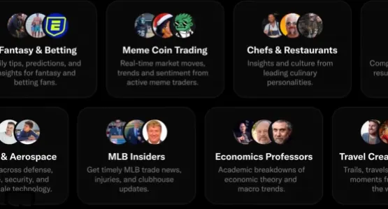 X prideda pradinius paketus, kad padėtų vartotojams rasti atitinkamus kūrėjus