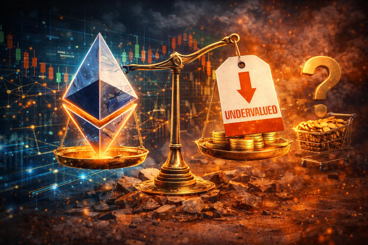 Ethereum šiuo metu neįvertintas – bet ar laikas pirkti?